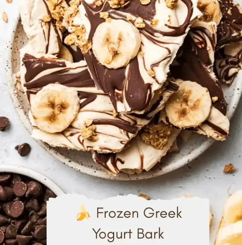 Frozen Greek Yogurt Bark