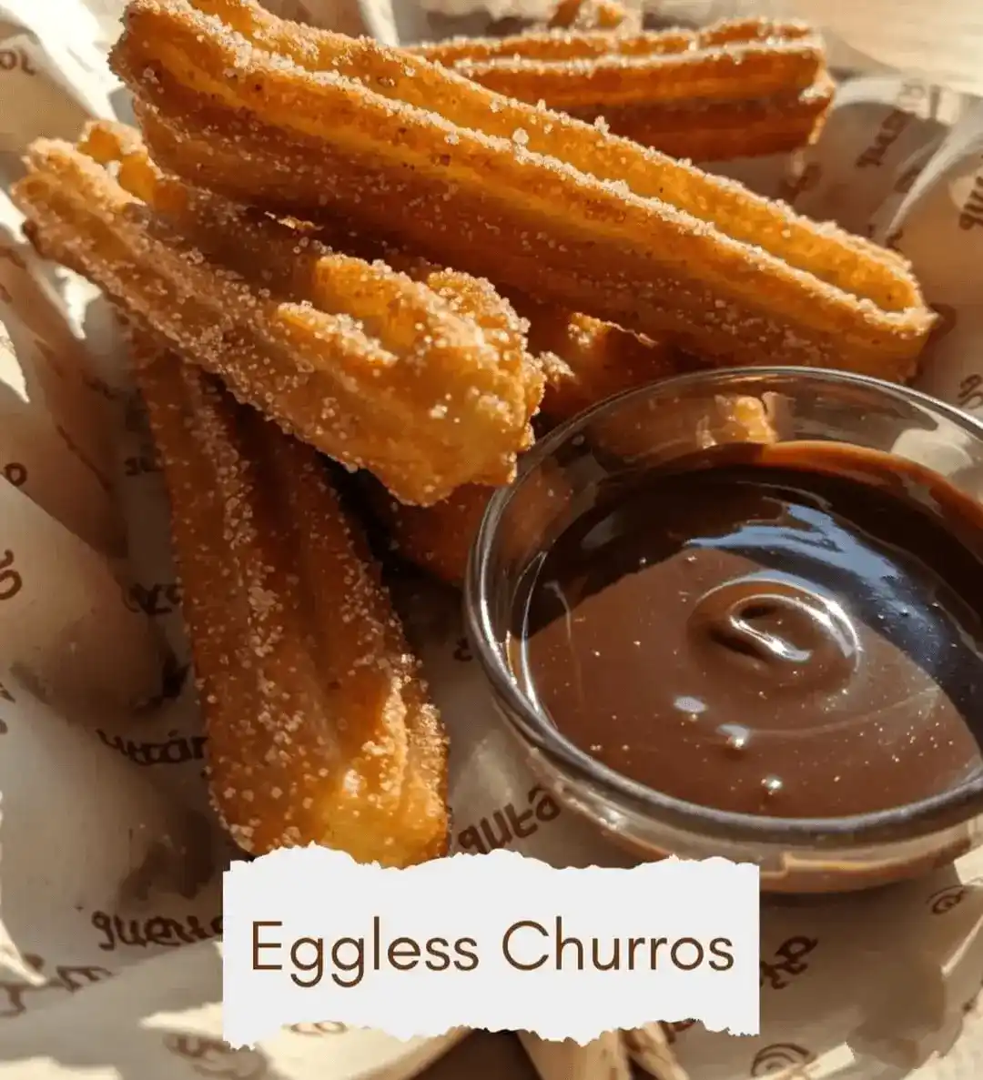 Eggless Churros