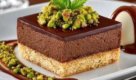 Pistachio Chocolate Mousse