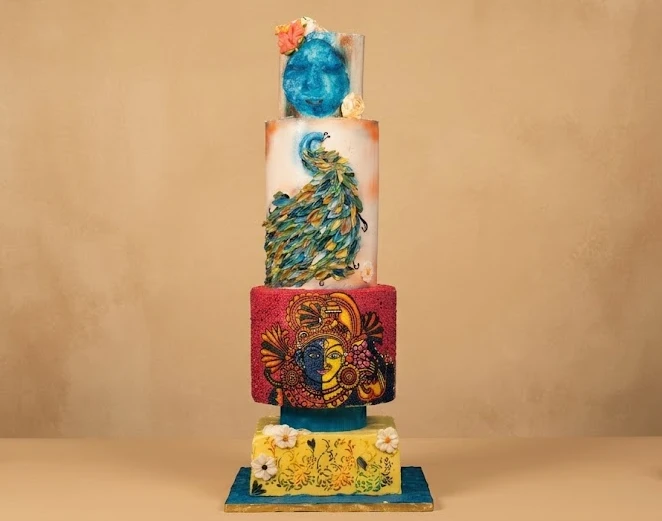 4-Tier Designer Cake
