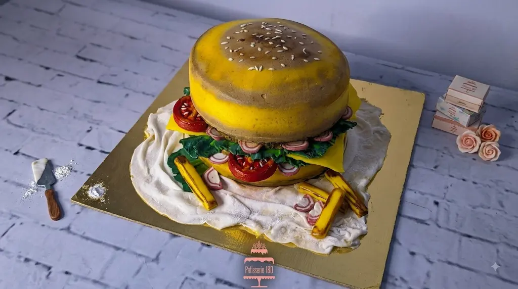 3D Burger & Fries Novelty