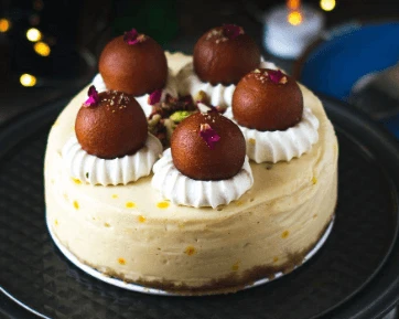 Gulab Jamun Gateau