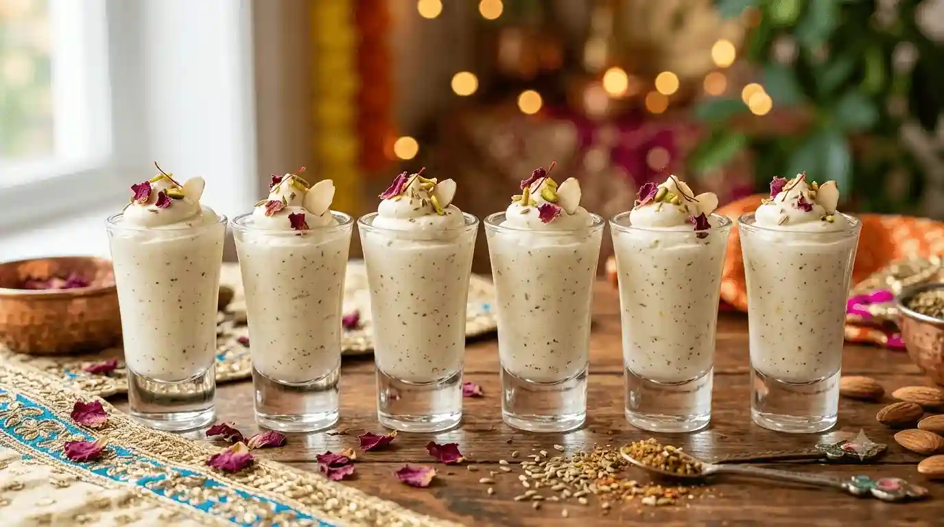 Thandai Mousse Cups