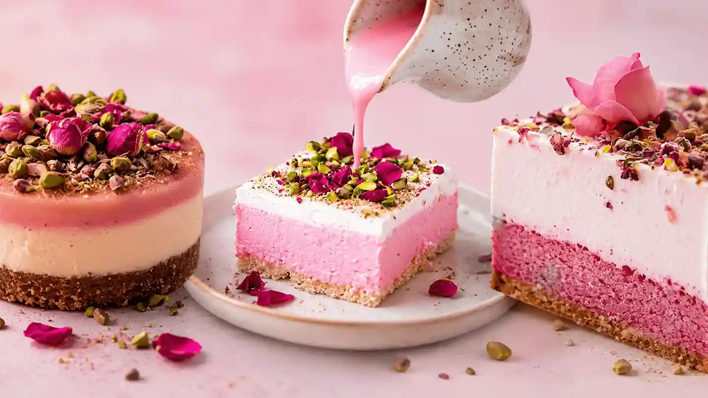 Coconut & Rose Milk Cake
