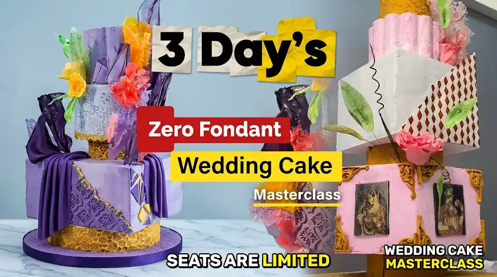 Zero Fondant Cake Masterclass Reel