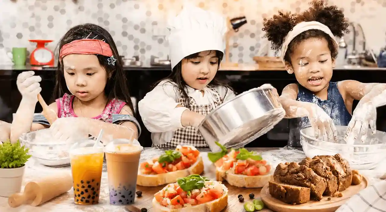 Kids Baking Summer Camp Banner